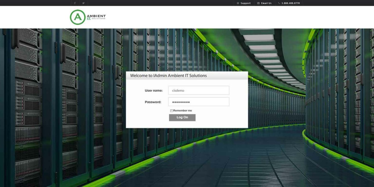 Ambient IT Solutions - IAdmin-Login Ambient IT Solutions - IAdmin-Login