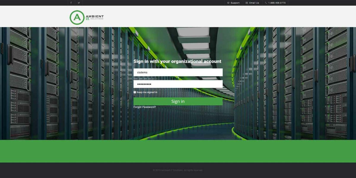 Ambient IT Solutions - ADFS - Login Ambient IT Solutions - ADFS - Login