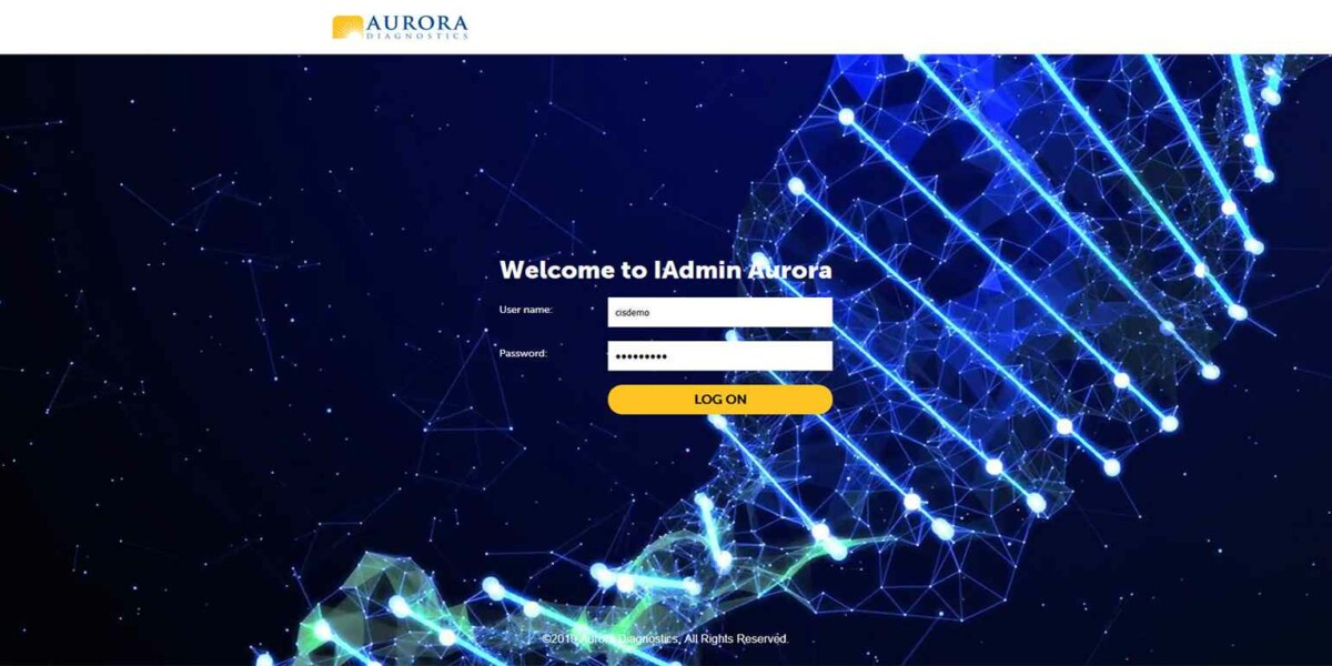 Aurora Diagnostics - Netscaler 12.1 - IAdmin Login Aurora-Diagnostics-Admin_login