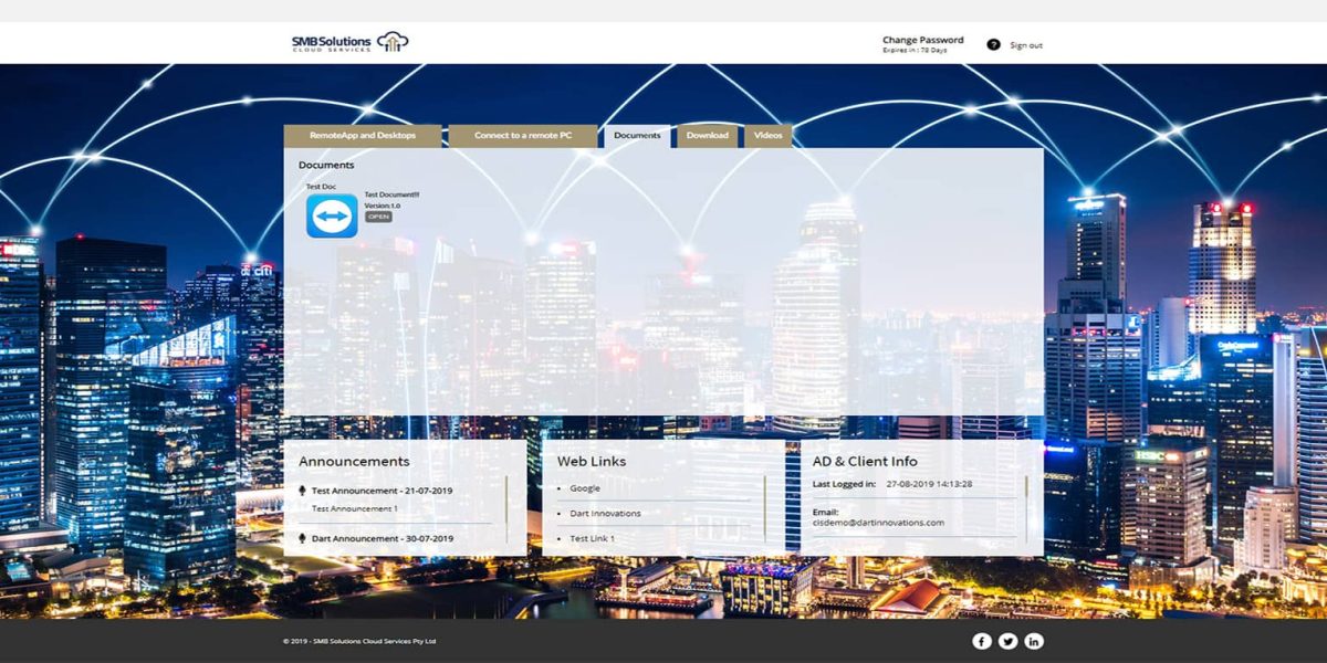 SMB Solutions - RDWeb - 2019 - Documents