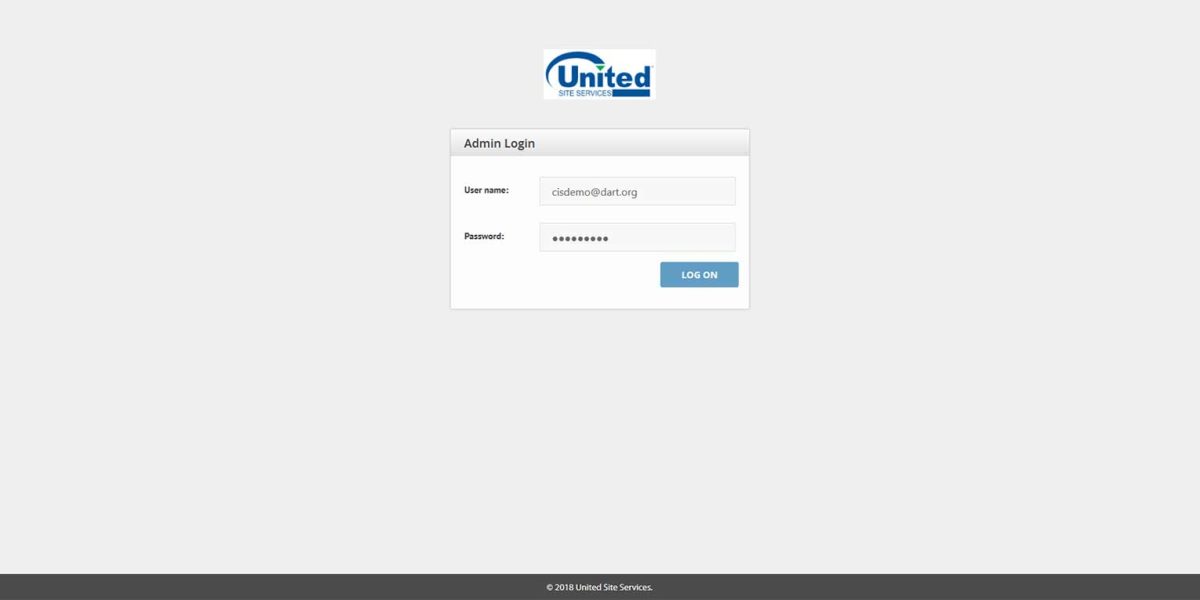 United Site Services - Citrix StoreFront 1903 - Admin-Login