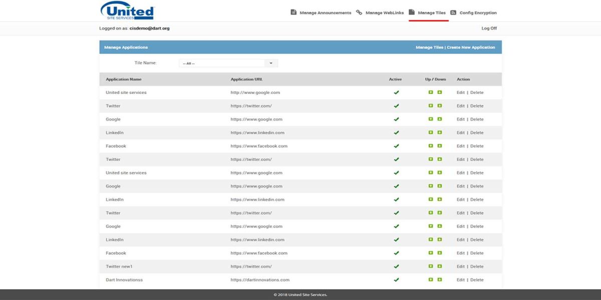 United Site Services - Citrix StoreFront 1903 - Mange-Tiles