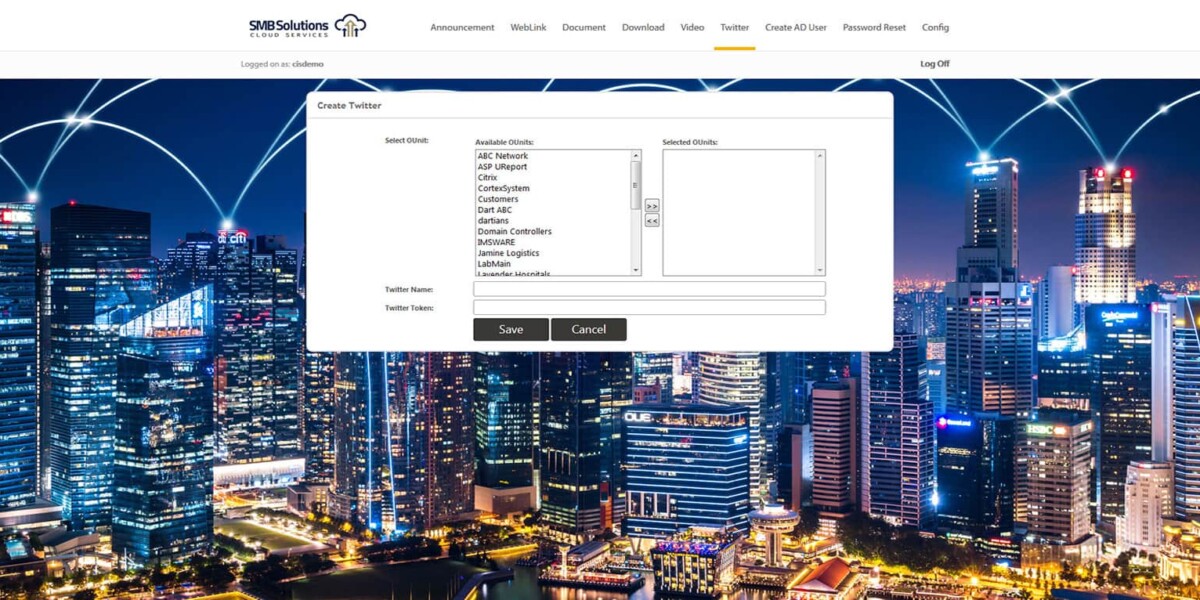 SMB Solutions - RDWeb - 2019 -  Create-Twitter