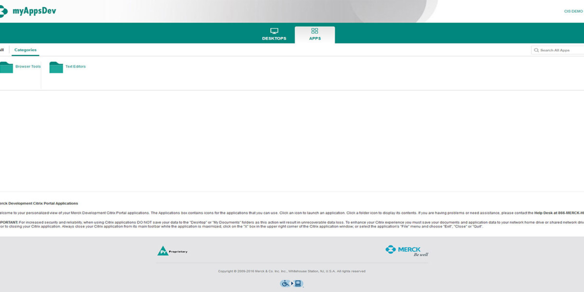 Merck - Storefront-3.12 - Apps