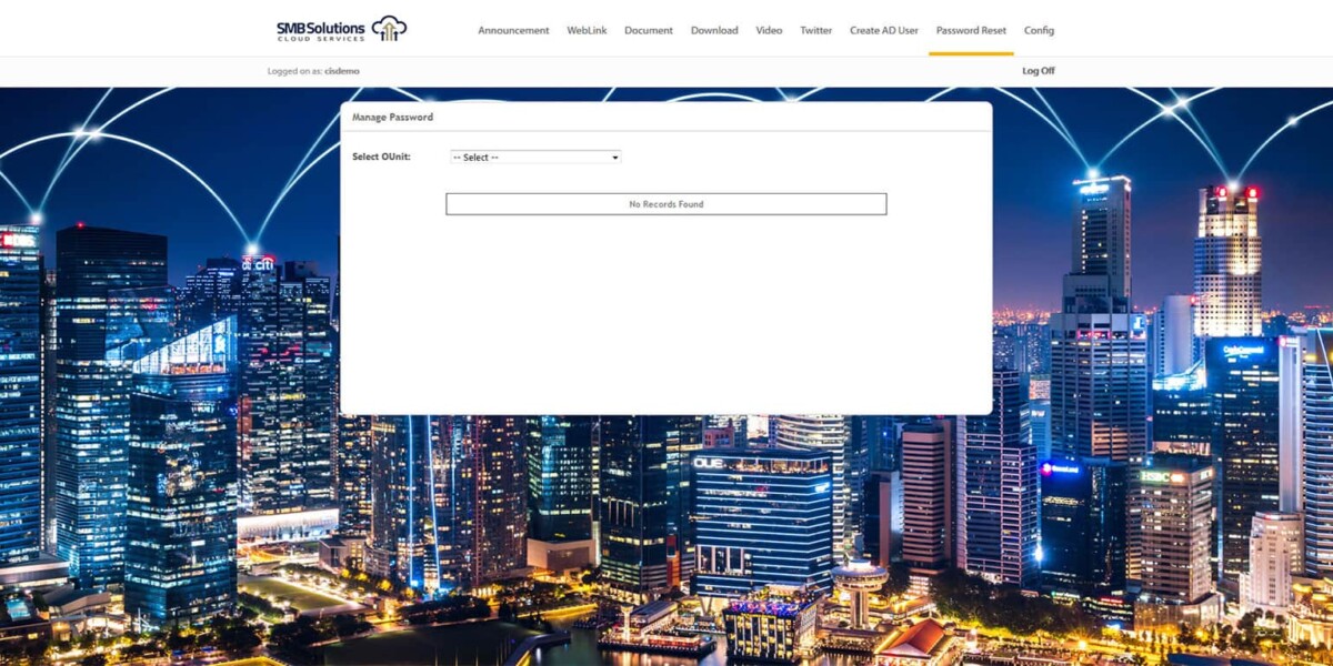 SMB Solutions - RDWeb - 2019 -  Password-Reset