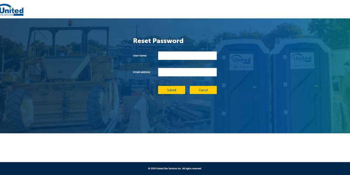 United Site Services - Citrix StoreFront 1903 - Change Password