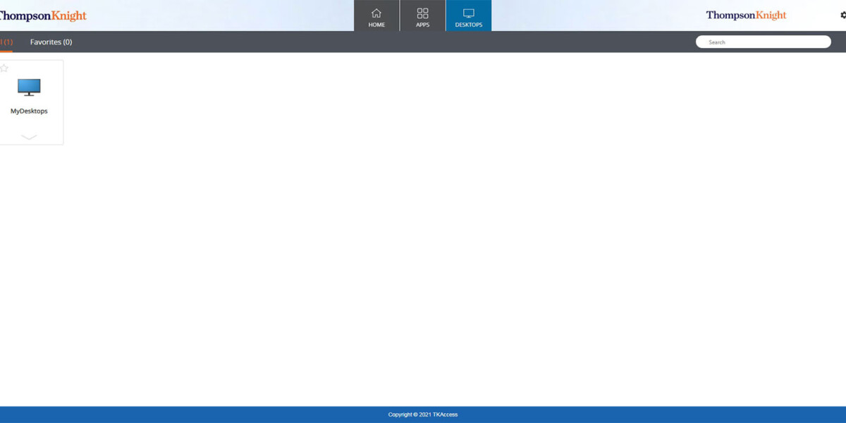 TKlaw – Citrix StoreFront 1912 Desktop TKlaw – Citrix StoreFront 1912 Desktop