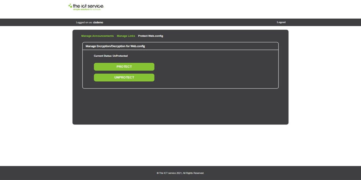 ICT Service - RD Web Access - Protect web ICT Service - RD Web Access - Protect web