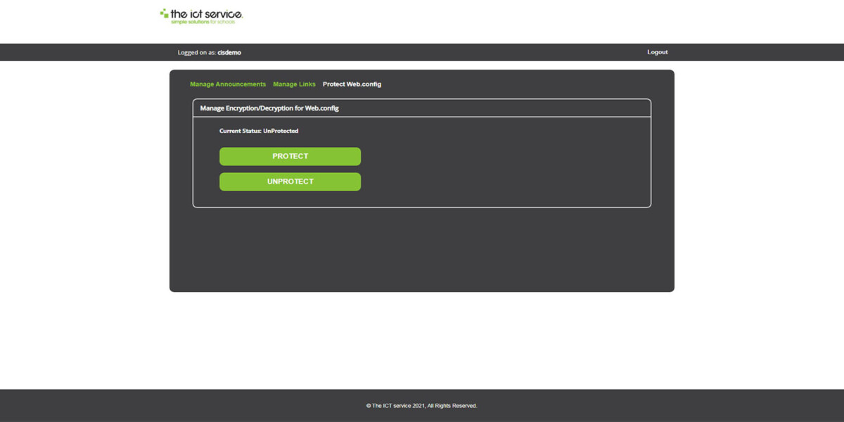 ICT Service - RD Web Access - Protect web