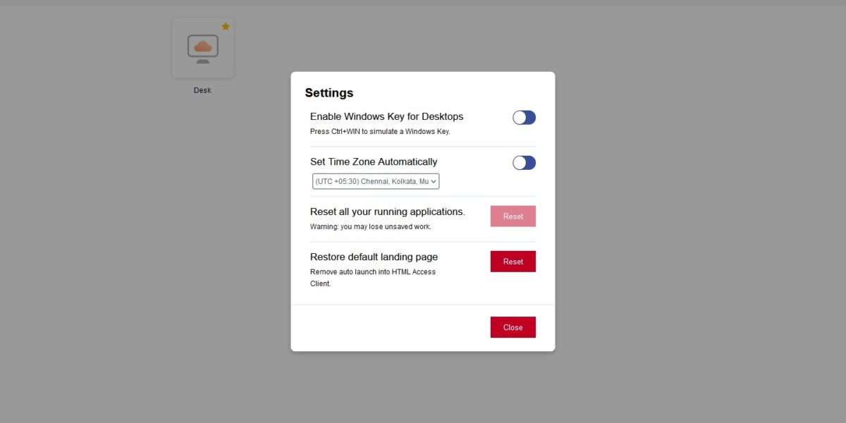 Brussles Airlines – VMWARE Horizon – 7.12 After Login Brussles Airlines – VMWARE Horizon – 7.12 After Login