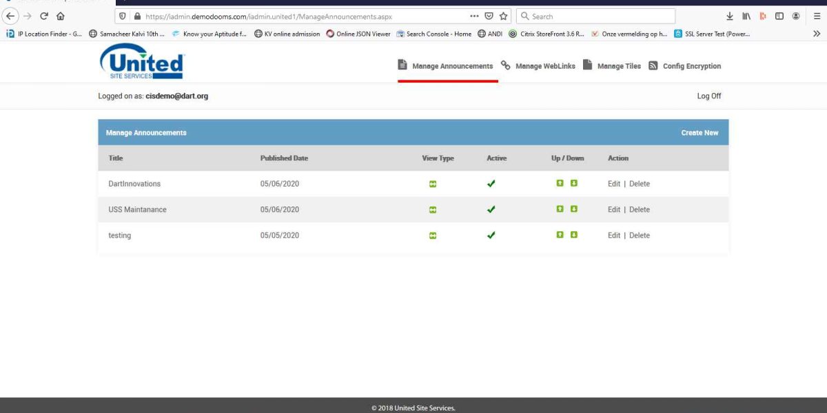 USS-IAdmin-Manage-Announcements USS-IAdmin-Manage-Announcements