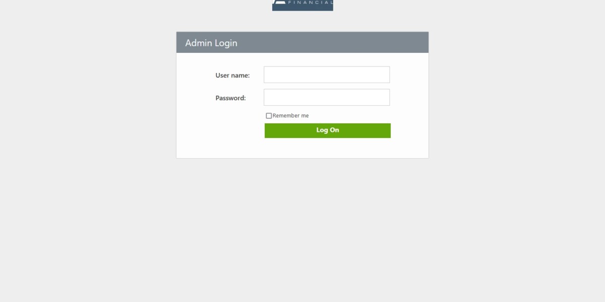 IAdmin – Login page
