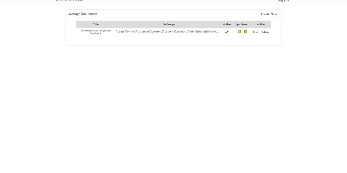 IAdmin – Manage Documents IAdmin – Manage Documents