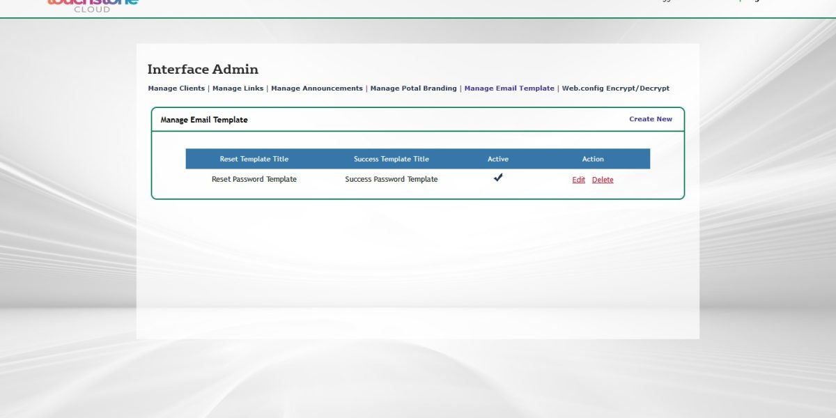 IAdmin – Manage Email Templates IAdmin – Manage Email Templates