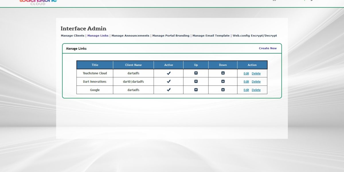 IAdmin – Manage Web links IAdmin – Manage Web links
