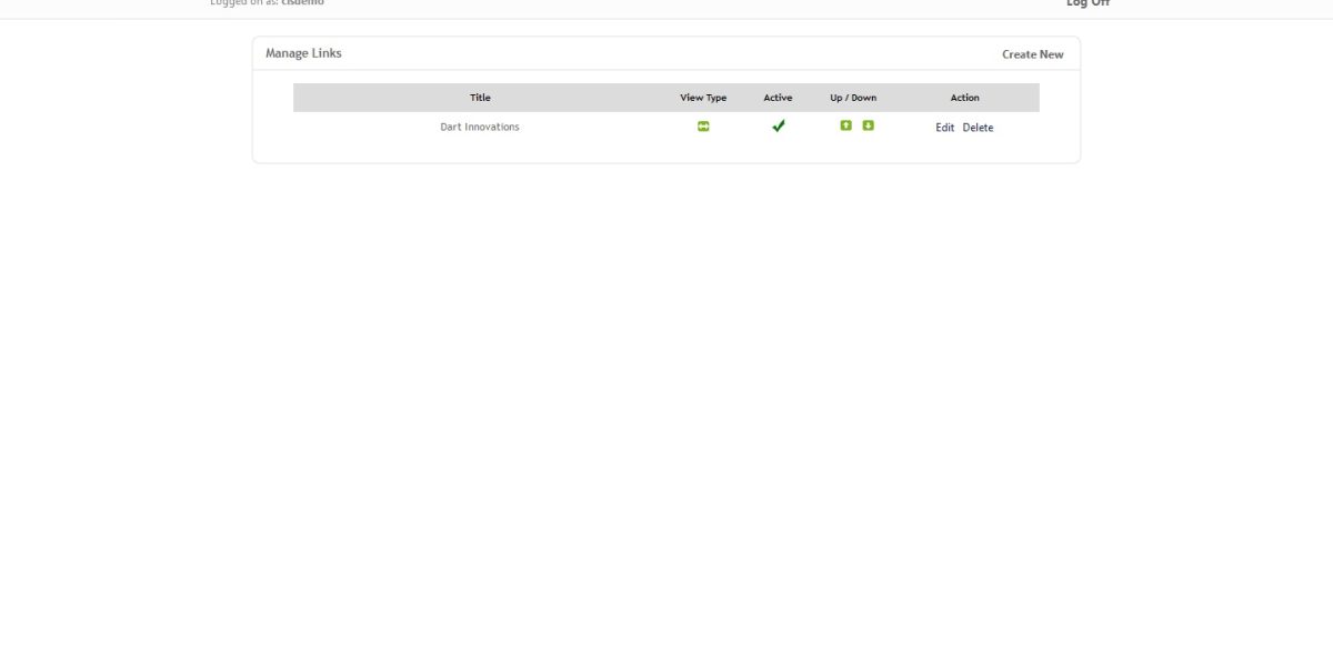 IAdmin – Manage Web links IAdmin – Manage Web links