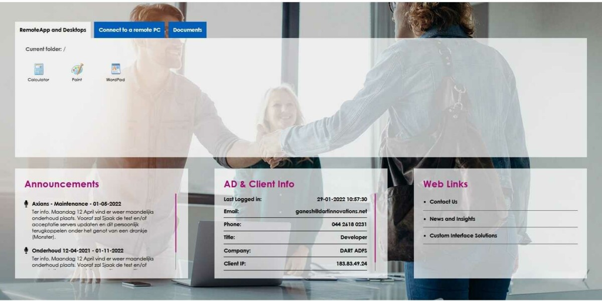Axians-Rdweb-Afterlogin Axians-Rdweb-Afterlogin