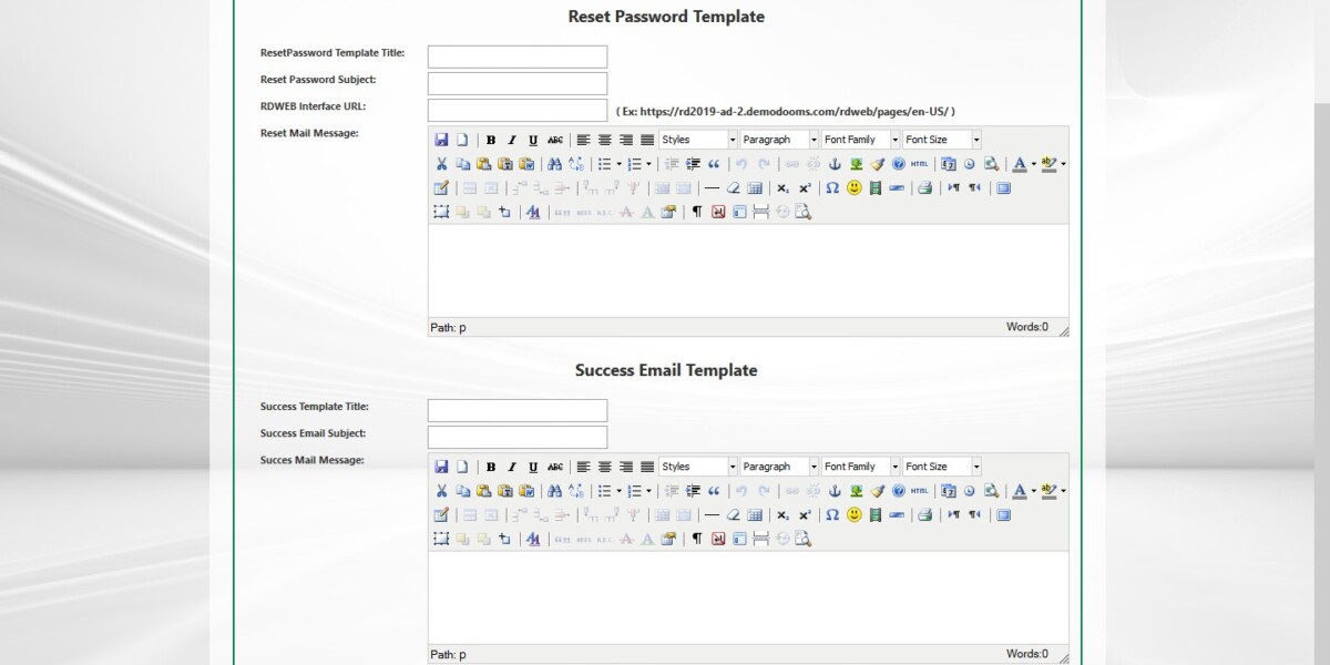 IAdmin-CreateEmailTemplate