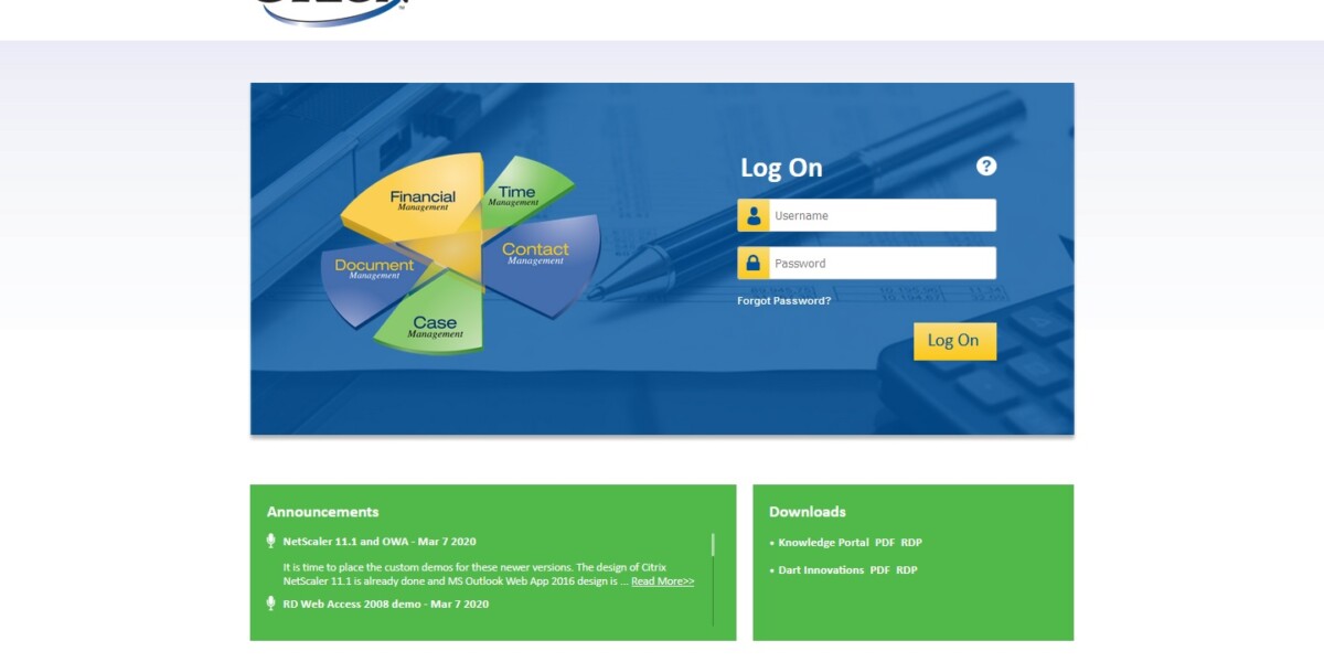 Orion Law  – Thinfinity –  Login Orion Law – Thinfinity – Login