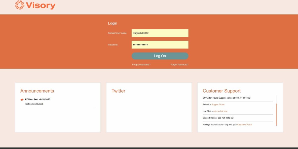 MS RD Web Access and Web Client Customization with Custom Features. Visory – MS RD WebAccess 2022 Login