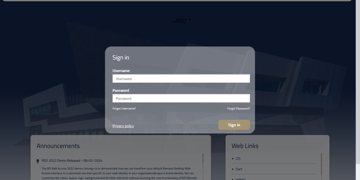 Webclient Login