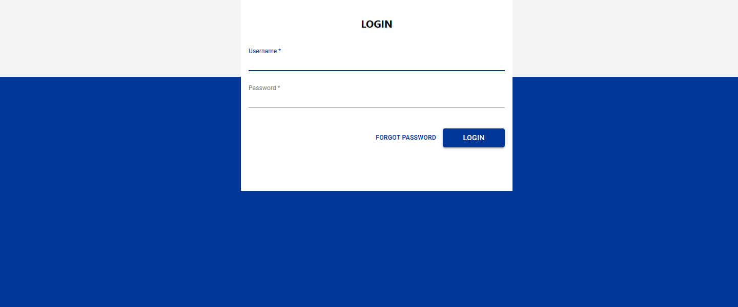 Atria Login Page