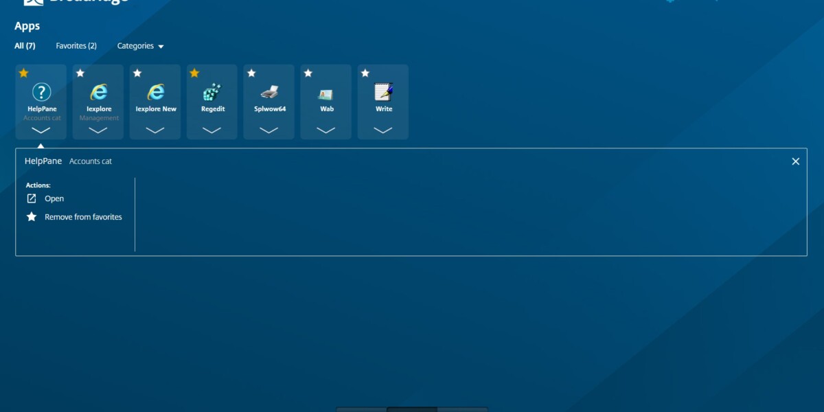 Broadridge – Storefront 2402 After Login