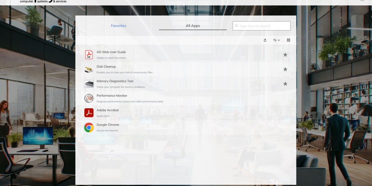 Compsys – Parallels HTML5 Gateway After Page