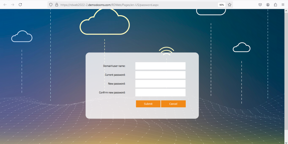 Skysurge - changePassword